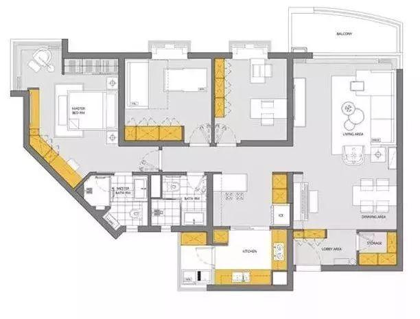 159㎡新房裝修設(shè)計 表姐一進屋就被迷住卻說臥室設(shè)計不合理